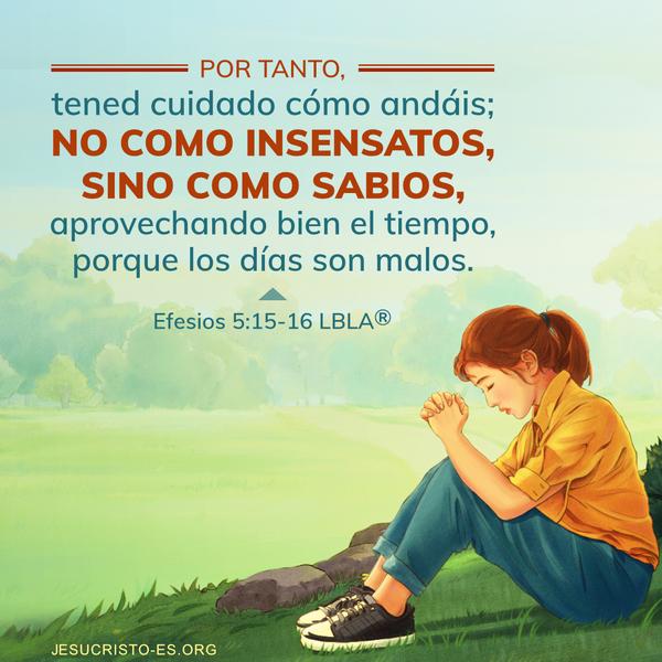 Versículos Bíblicos Efesios 5:15-16